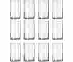 12 Pack Clear Glass Cylinder Vases, Table Flowers Vase,For Wedding Decorations And Formal Dinners (6 Inch)