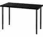 IKEA - LAGKAPTEN / OLOV Desk, Black-Brown/Black, 47 1/4X23 5/8 "