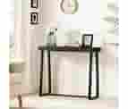 MAHANCRIS Narrow Console Table, Black Entryway Table For Hallway, Small Foyer Tables For Entryway, Behind Couch Sofa Table For Living Room, Hallway,