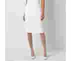 Black Label By Evan-Picone Womens Mid Rise Pencil Skirt | White | Womens 14 | Skirts Pencil Skirts | Spring Fashion