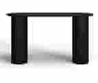 Allmodern Daley 54" Solid Wood Console Table In Gray/Black | Size 30.0 H X 54.0 W X 16.0 D In | A100003866