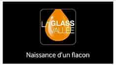 Flacon de parfum La Glass Vallée, La Glass Valley perfume bottle