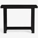 Reed Console Table, Warm Black | Pottery Barn