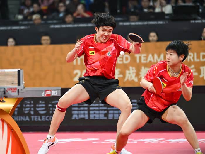 成都国际乒联混合团体世界杯中国队将与韩国队争冠